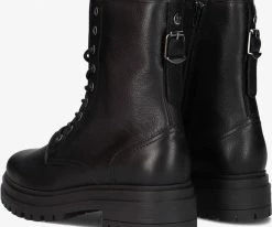 Red-rag 71432 bottines à lacets en noir -Bottes Femme Soldes 227163 3