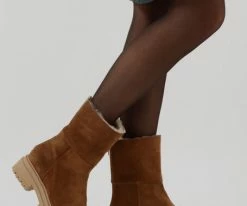 Red-rag 71532 bottillons en marron -Bottes Femme Soldes 227165 8