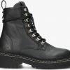 Nubikk frankie june bottines à lacets en noir -Bottes Femme Soldes 227309 2