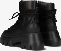 Nubikk flore montagne bottines à lacets en noir -Bottes Femme Soldes 227310 3