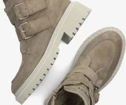 Nubikk frankie finch biker boots en taupe -Bottes Femme Soldes 227336 5