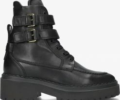 Nubikk fae ruby bottines à lacets en noir