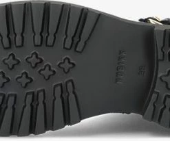 Nubikk fae ruby bottines à lacets en noir -Bottes Femme Soldes 227339 4