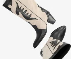 Toral aime bottes hautes en noir 10 Toral aime bottes hautes en noir -Bottes Femme Soldes 227870 5