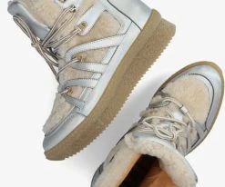 Toral 12771 bottines à lacets en argent -Bottes Femme Soldes 227883 5