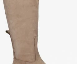 Shabbies 193020146 bottes hautes en taupe
