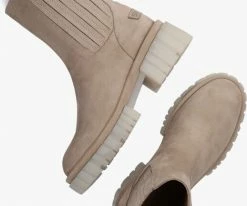 Shabbies 182020387 bottines chelsea en taupe 9 Shabbies 182020387 bottines chelsea en taupe -Bottes Femme Soldes 227907 5