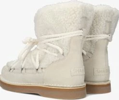 Shabbies 181020396 bottillons crème 7 Shabbies 181020396 bottillons crème -Bottes Femme Soldes 227908 3