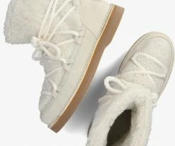 Shabbies 181020396 bottillons crème 9 Shabbies 181020396 bottillons crème -Bottes Femme Soldes 227908 5