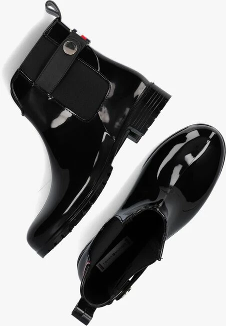 Tommy hilfiger ankle rainboot metal detail bottes en caoutchouc en noir 5 Tommy hilfiger ankle rainboot metal detail bottes en caoutchouc en noir – Image 5