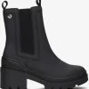 Tommy hilfiger heeled boot bio bottines chelsea en noir -Bottes Femme Soldes 228424 2