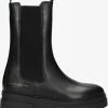 Tommy hilfiger monochromatic chelsea boot bottines chelsea en noir -Bottes Femme Soldes 228425 2