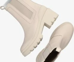 Tommy hilfiger heeled boot bio bottines chelsea en blanc -Bottes Femme Soldes 228426 5