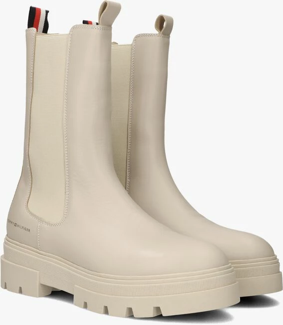 Tommy hilfiger monochromatic chelsea boot bottines chelsea en beige 2 Tommy hilfiger monochromatic chelsea boot bottines chelsea en beige – Image 2