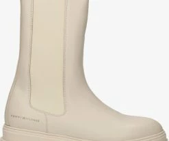 Tommy hilfiger monochromatic chelsea boot bottines chelsea en beige