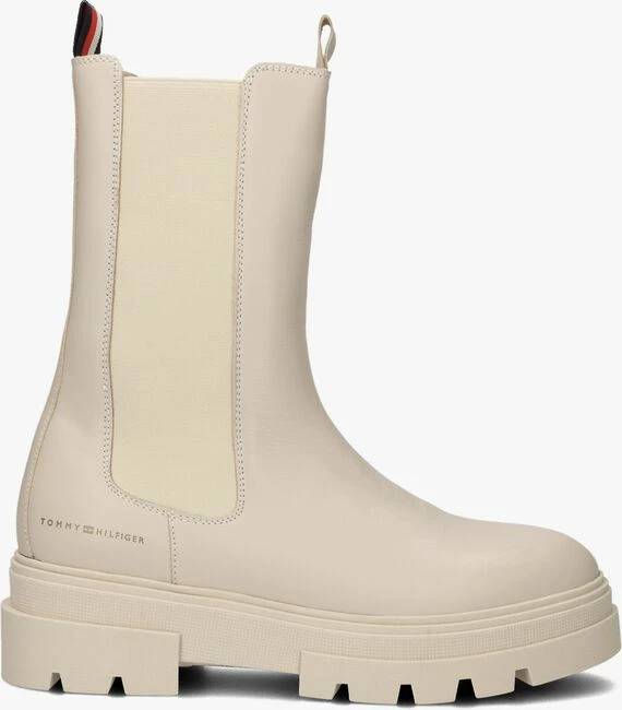 Tommy hilfiger monochromatic chelsea boot bottines chelsea en beige 1 Tommy hilfiger monochromatic chelsea boot bottines chelsea en beige