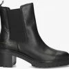 Tommy hilfiger outdoor chelsea mid heel boot bottines chelsea en noir