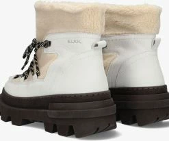 B.l.a.h. elisabete bottillons en blanc -Bottes Femme Soldes 228458 3