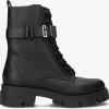 Guess madox bottines à lacets en noir -Bottes Femme Soldes 228589 2