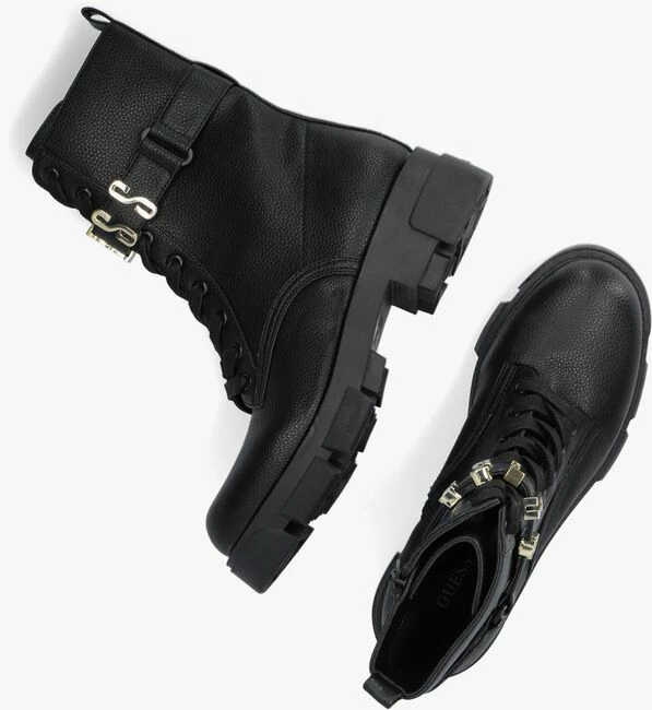 Guess madox bottines à lacets en noir 5 Guess madox bottines à lacets en noir – Image 5