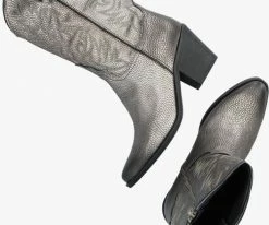 Red-rag 77354 santiags en argent -Bottes Femme Soldes 228633 5