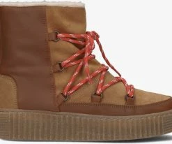 Another label helle bottines à lacets en cognac