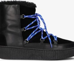 Another label helle bottines à lacets en noir