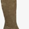 Notre-v 05-104 bottes hautes en taupe 13 Notre-v 05-104 bottes hautes en taupe -Bottes Femme Soldes 229116 2