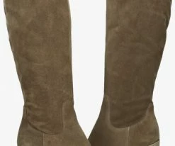 Notre-v 05-104 bottes hautes en taupe -Bottes Femme Soldes 229116 5
