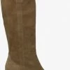 Notre-v 03-221 bottes hautes en taupe -Bottes Femme Soldes 229122 2