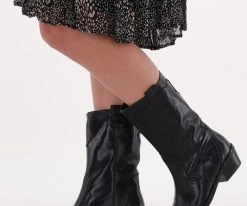 Notre-v 05-264 santiags en noir -Bottes Femme Soldes 229126 8