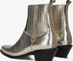 Floris van bommel sfw-50040 santiags en or 8 Floris van bommel sfw-50040 santiags en or -Bottes Femme Soldes 229554 3