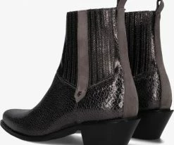 Floris van bommel sfw-50040 santiags en gris -Bottes Femme Soldes 229555 3