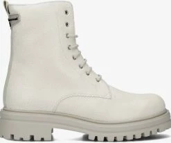 Floris van bommel sfw-50125 bottines à lacets en blanc