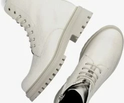 Floris van bommel sfw-50125 bottines à lacets en blanc 9 Floris van bommel sfw-50125 bottines à lacets en blanc -Bottes Femme Soldes 229608 5