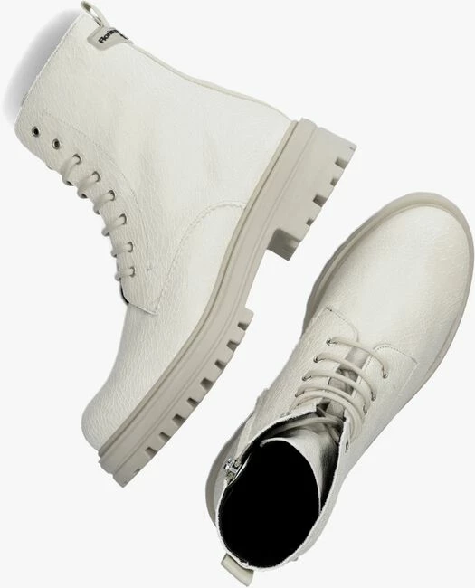 Floris van bommel sfw-50125 bottines à lacets en blanc 5 Floris van bommel sfw-50125 bottines à lacets en blanc – Image 5