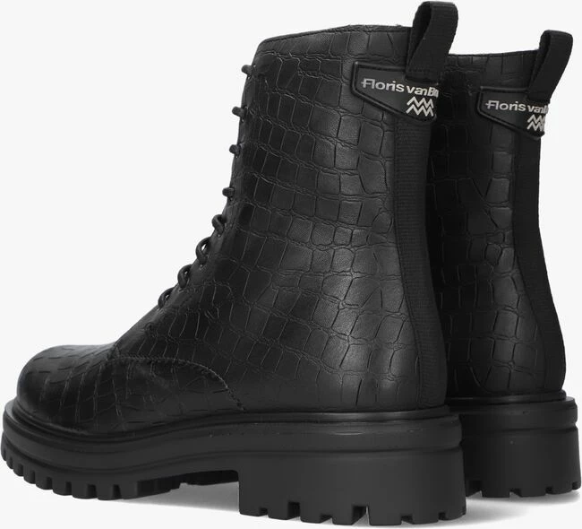 Floris van bommel sfw-50125 bottines à lacets en noir 3 Floris van bommel sfw-50125 bottines à lacets en noir – Image 3