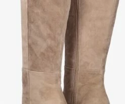 Notre-v 26590 bottes hautes en beige -Bottes Femme Soldes 229676 3