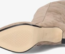 Notre-v 26590 bottes hautes en beige -Bottes Femme Soldes 229676 4