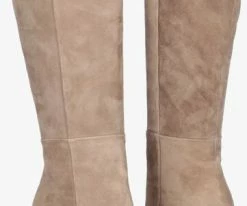 Notre-v 26590 bottes hautes en beige -Bottes Femme Soldes 229676 5