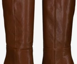 Notre-v 26990 bottes hautes en cognac -Bottes Femme Soldes 229682 5