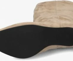 Notre-v 47690 bottes hautes en beige -Bottes Femme Soldes 229688 4