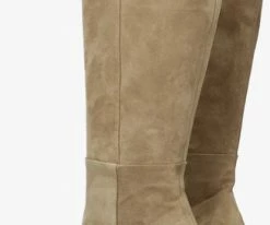Notre-v 32290 bottes hautes en taupe -Bottes Femme Soldes 229711 3