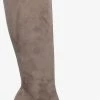 Notre-v 17560 bottes hautes en taupe -Bottes Femme Soldes 229732 2