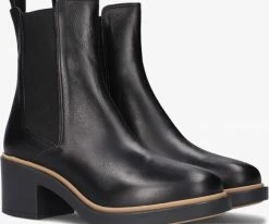 Notre-v 14026 bottines chelsea en noir -Bottes Femme Soldes 229743 1