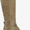Notre-v 14090 bottes hautes en beige -Bottes Femme Soldes 229746 2