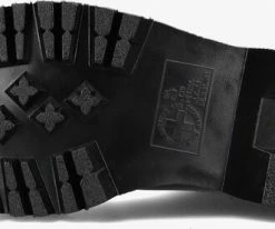 Dr martens v 2976 quad bottines chelsea en noir -Bottes Femme Soldes 230095 4