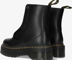 Dr martens jarrick bottines à lacets en noir -Bottes Femme Soldes 230096 3