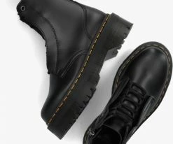 Dr martens jarrick bottines à lacets en noir -Bottes Femme Soldes 230096 5