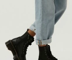 Dr martens jadon iii bottines à lacets en noir 11 Dr martens jadon iii bottines à lacets en noir -Bottes Femme Soldes 230104 8